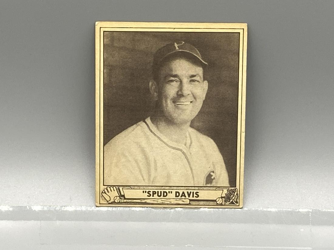 1940 Play Ball Spud Davis #163: 1940 Play Ball Spud Davis #163