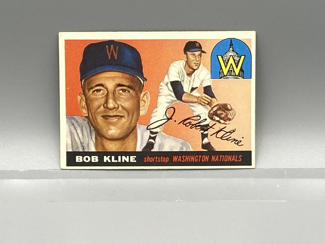1955 Topps Bob Kline #173 High Number (1 of 2)