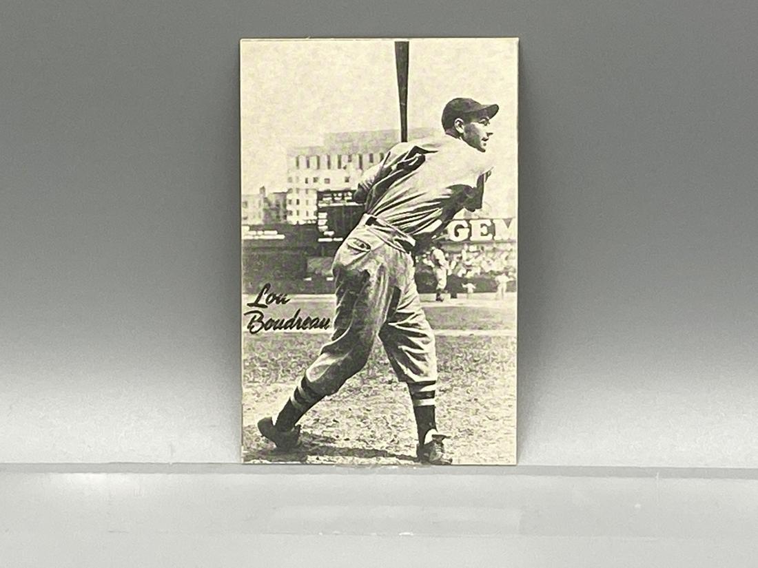 1947 Bond Bread Lou Boudreau HOF (1 of 2)