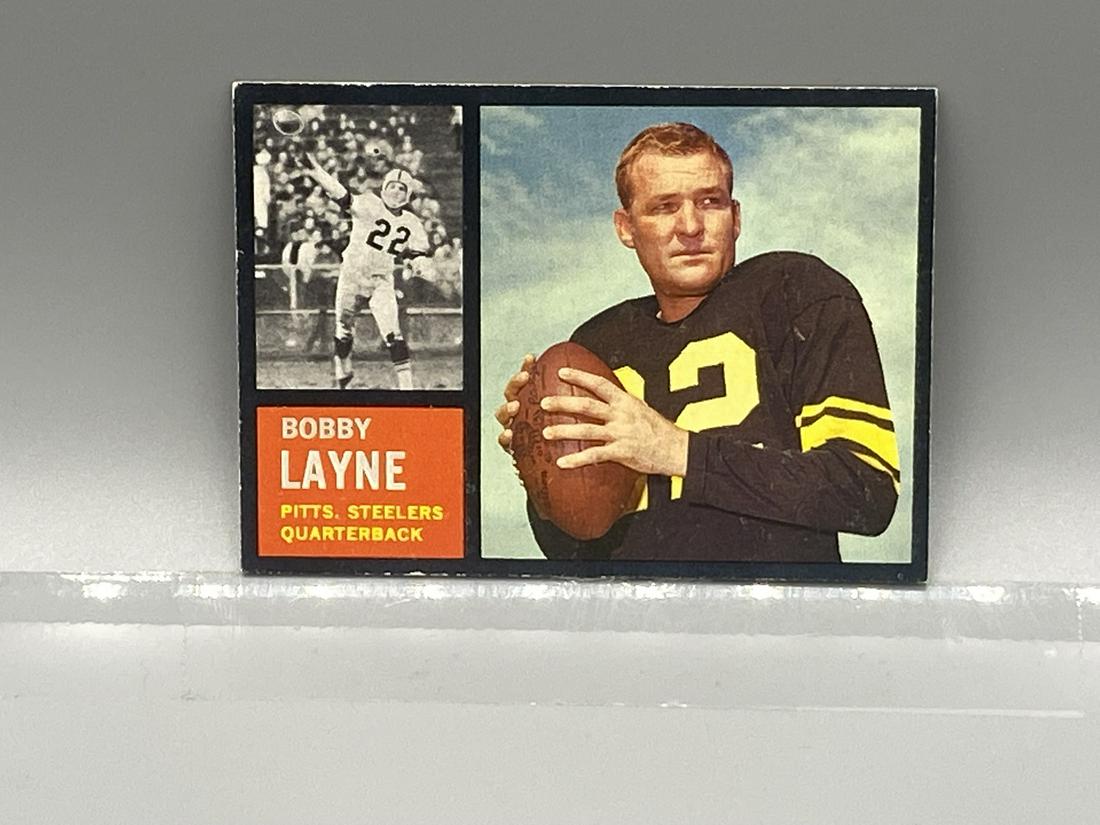 1962 Topps Bobby Layne #127 HOF (1 of 2)