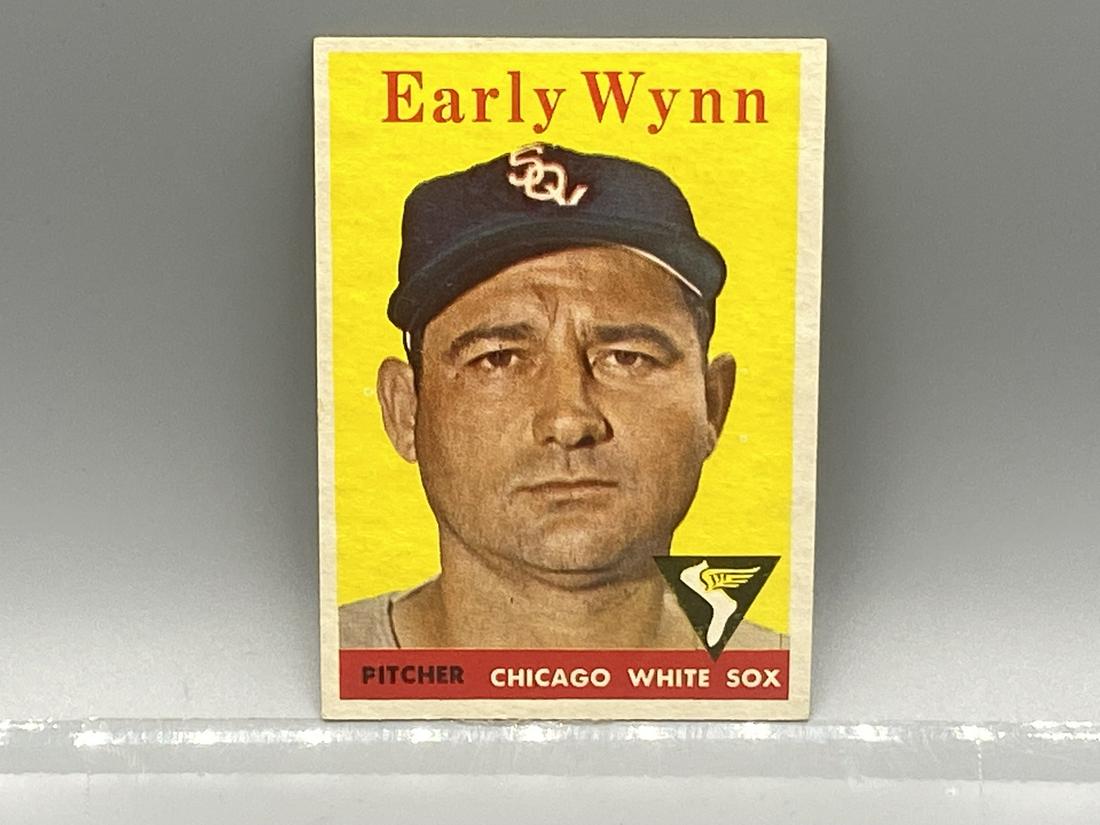 1958 Topps Early Wynn #100 HOF (1 of 2)