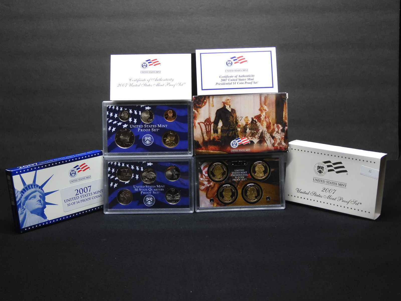 2007-S U.S. Proof Set OGP - 1st Year of the (1 of 9)