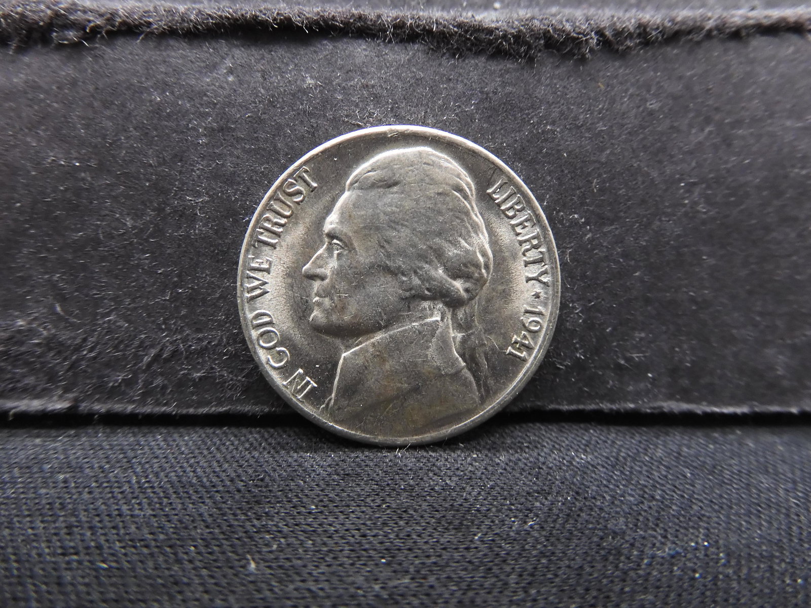 1941-S Jefferson Nickel Unc. NO Silver (1 of 2)