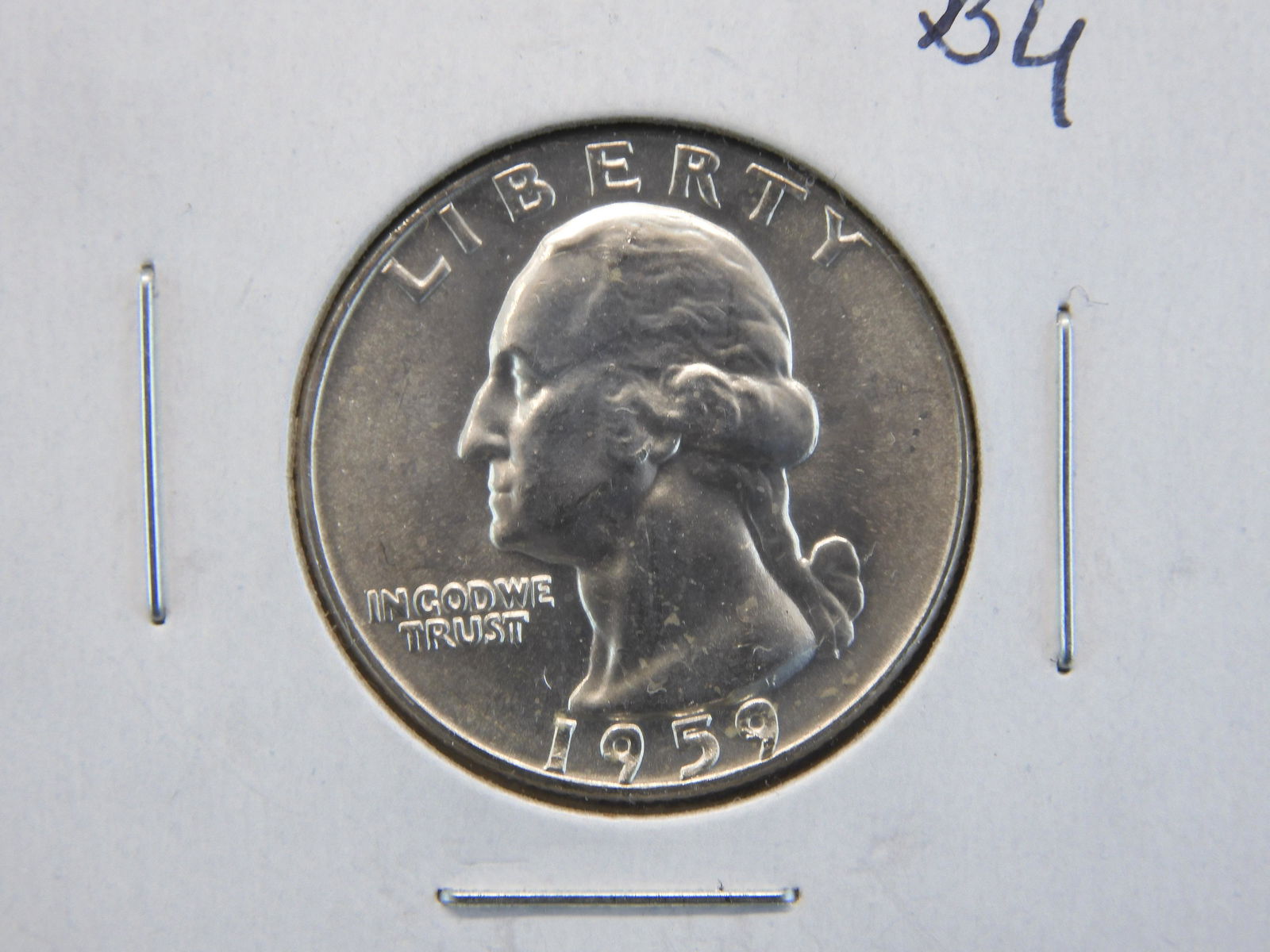 1959 Washington Silver Quarter BU (1 of 3)