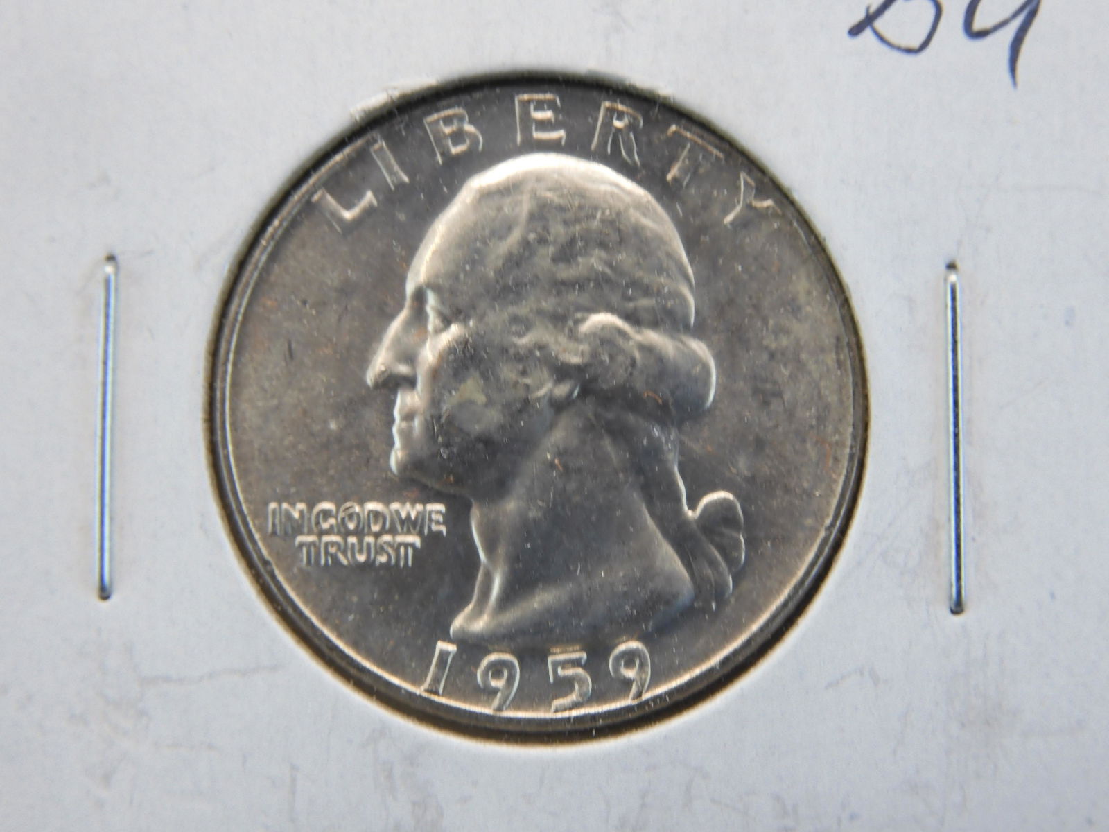 1959 Washington Silver Quarter BU (1 of 3)