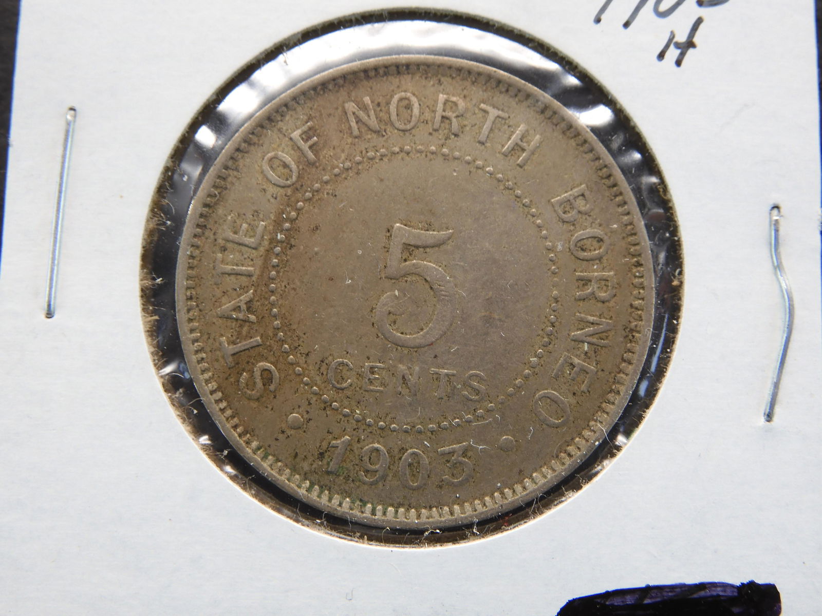 1903 Five Cent North Borneo (1 of 3)