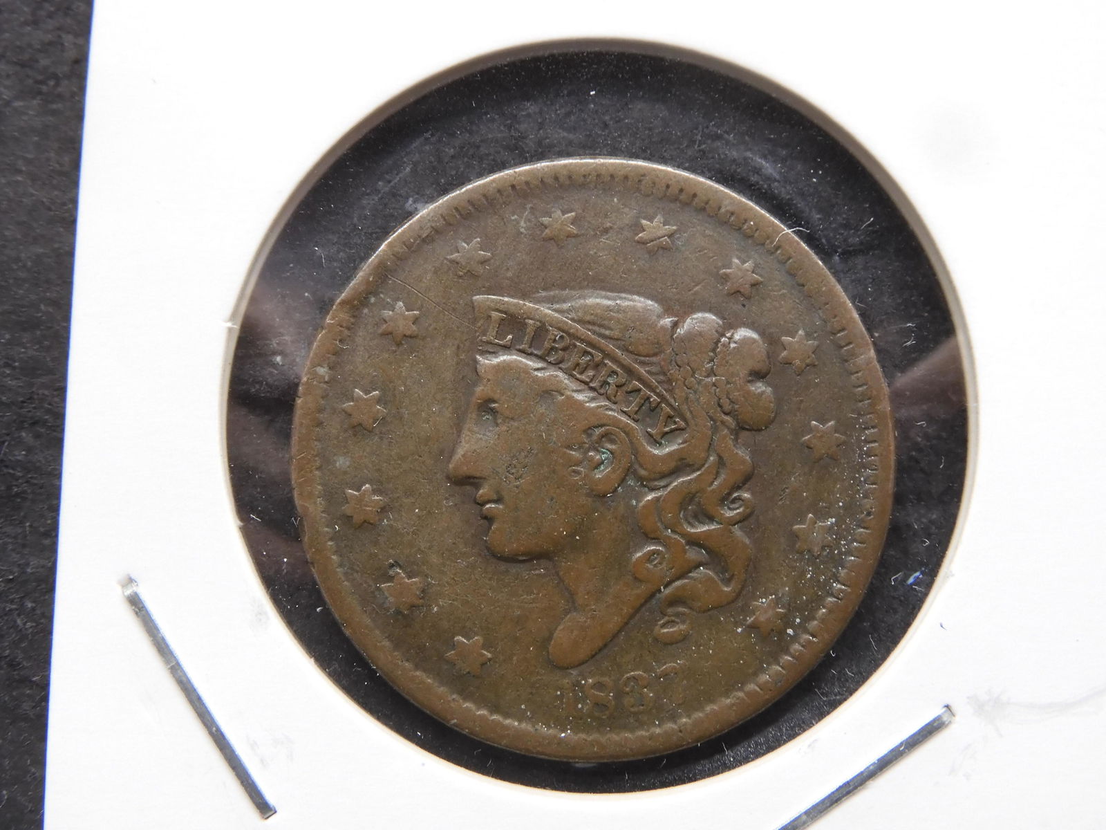 1837 Young Head Large Cent (1 of 3)