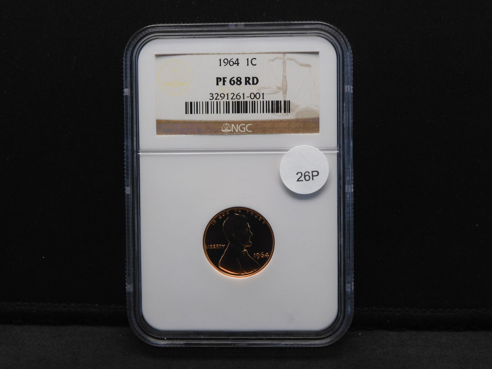 1964  Lincoln Cent -NGC - Proof 68 - RD (1 of 4)