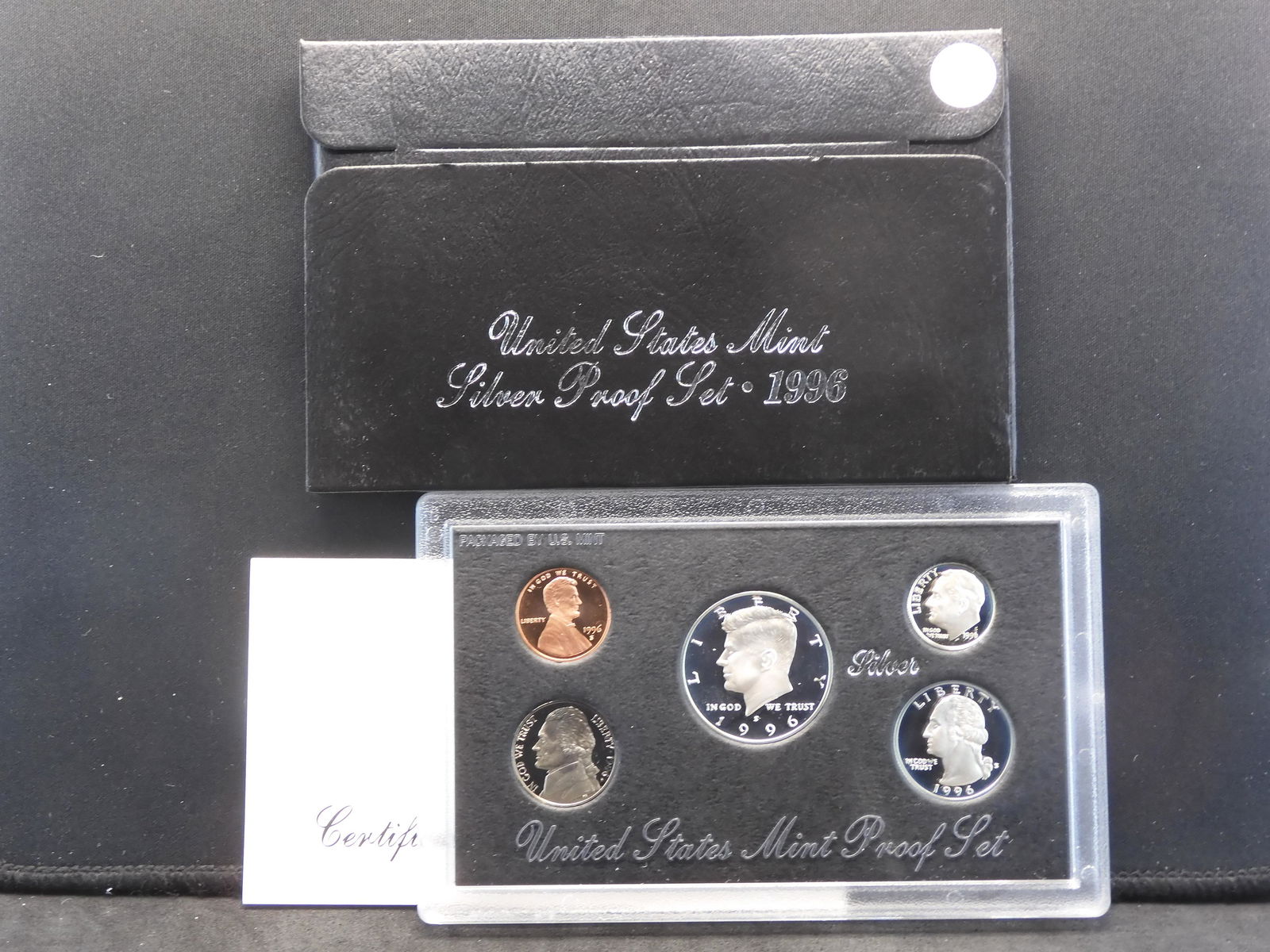 1996-S U.S. 5-Coin SILVER Proof Set With Original Gov't (1 of 4)