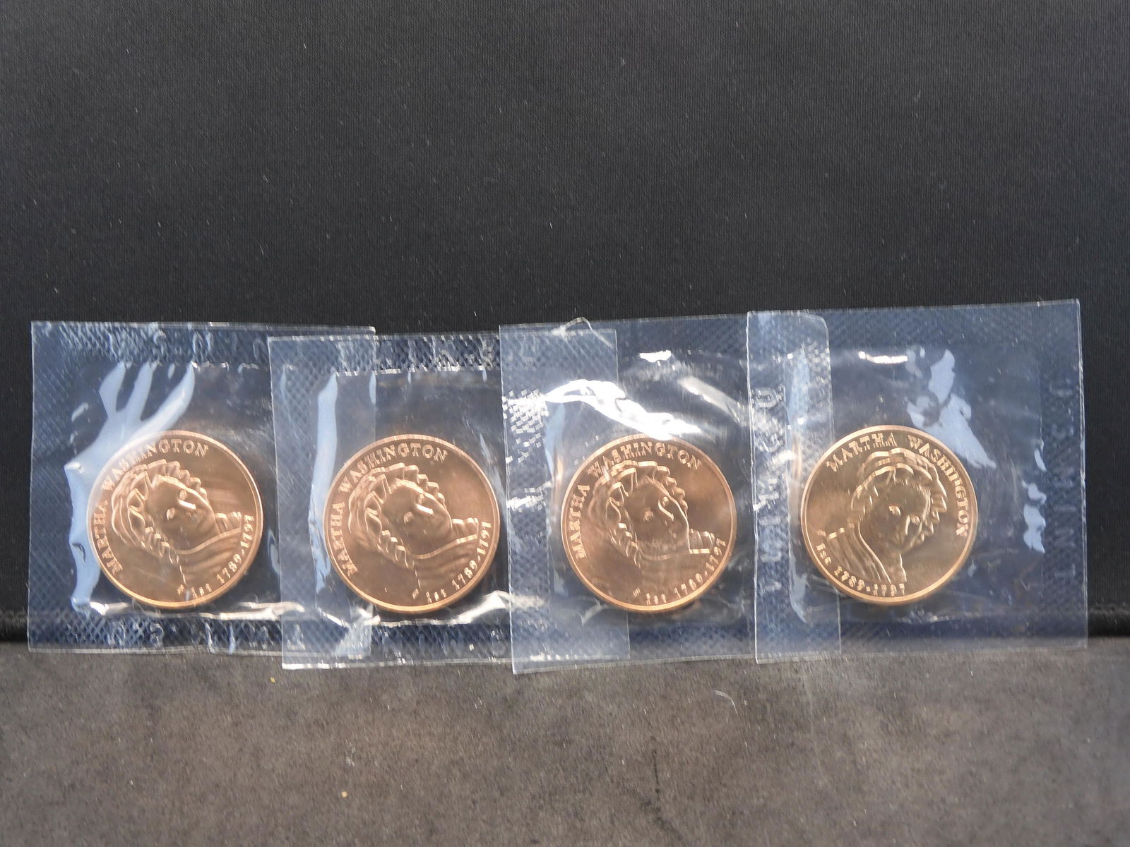 4- 2007 Martha Washington First Spouse Medals. Rare (1 of 5)