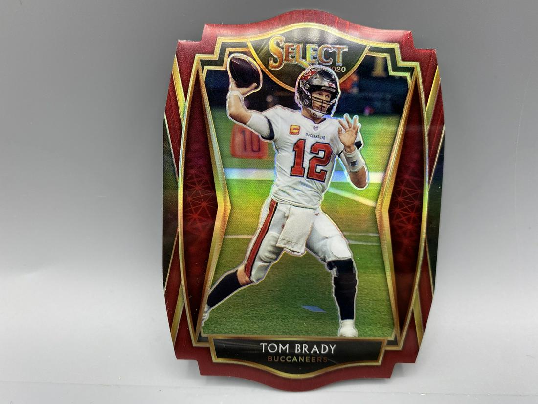 2021 Select Tom Brady Premier Level Red Die Cut #101 (1 of 2)
