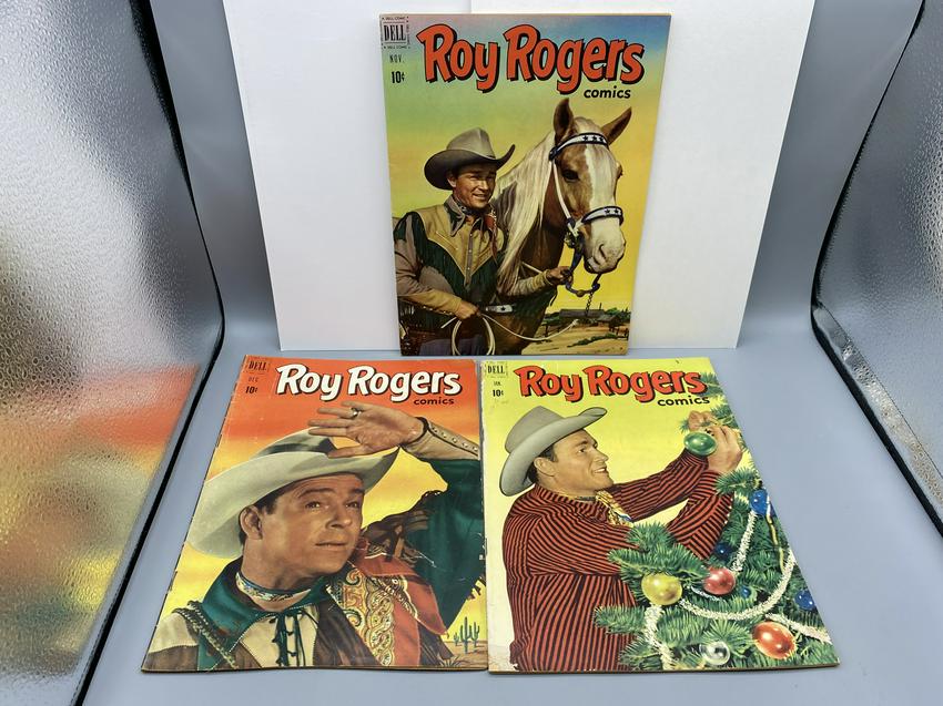 Roy Rogers Comics #47, 48, 49 (1 of 2)