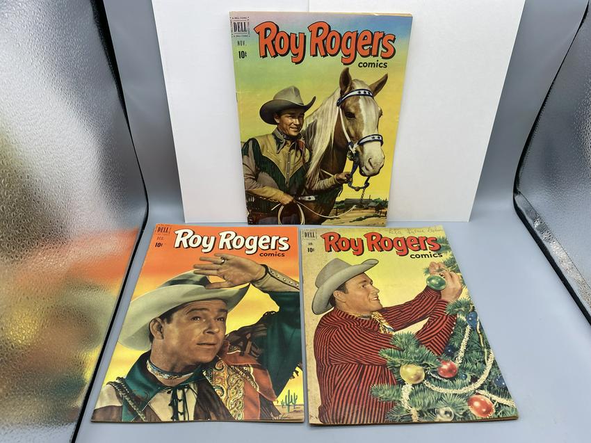 Roy Rogers Comics #47, 48, 49 (1 of 2)