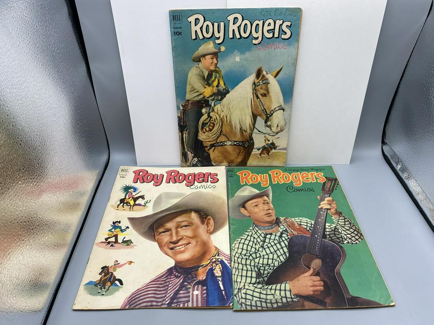 Roy Rogers Comics #51, 56, 59 (1 of 2)
