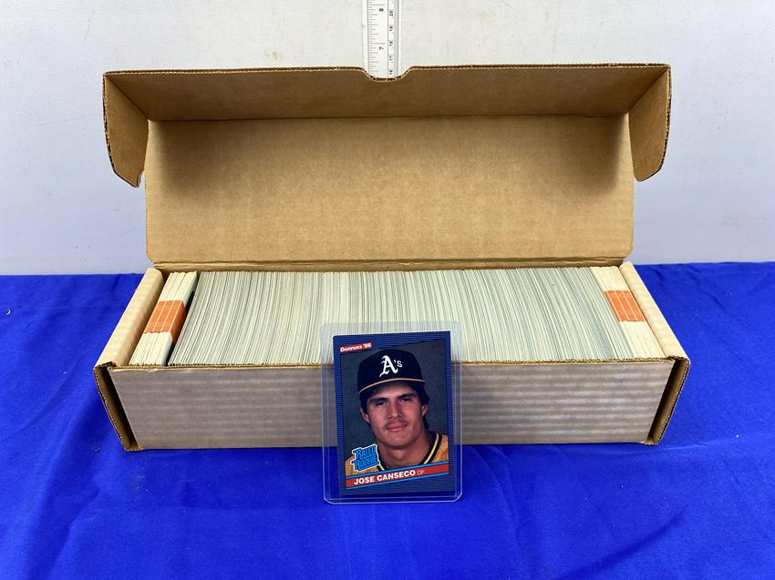 1986 Donruss Baseball Complete Set - Jose Canseco (1 of 3)