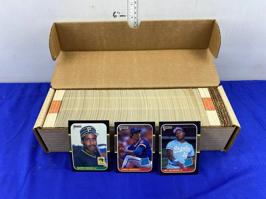 1987 Donruss Baseball Complete Set - Barry Bonds, Bo (1 of 3)