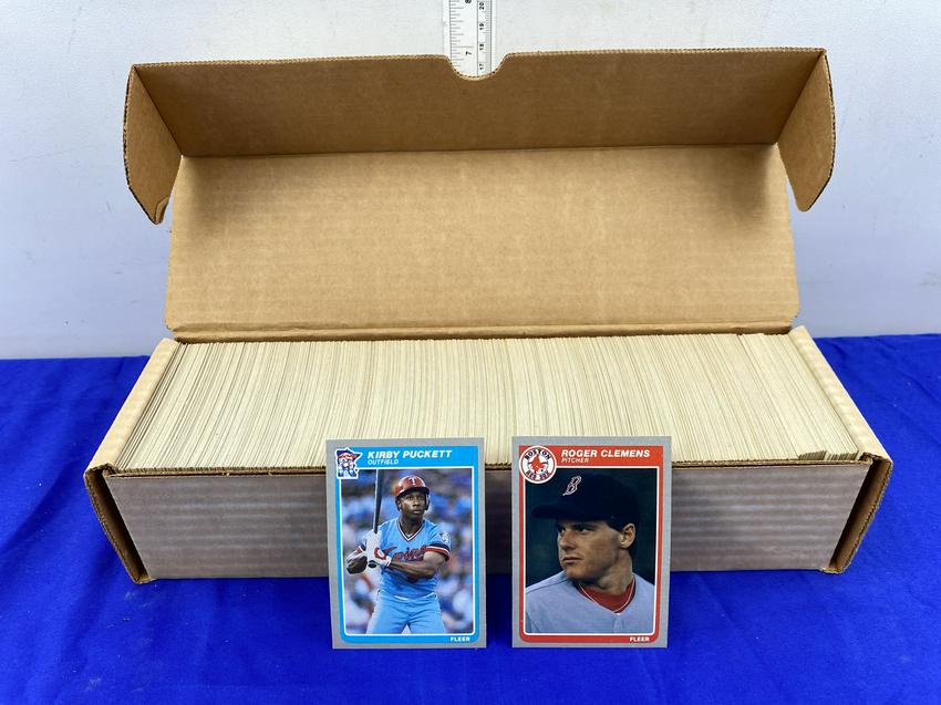 1985 Fleer Baseball Complete Set - Roger Clemens & (1 of 3)