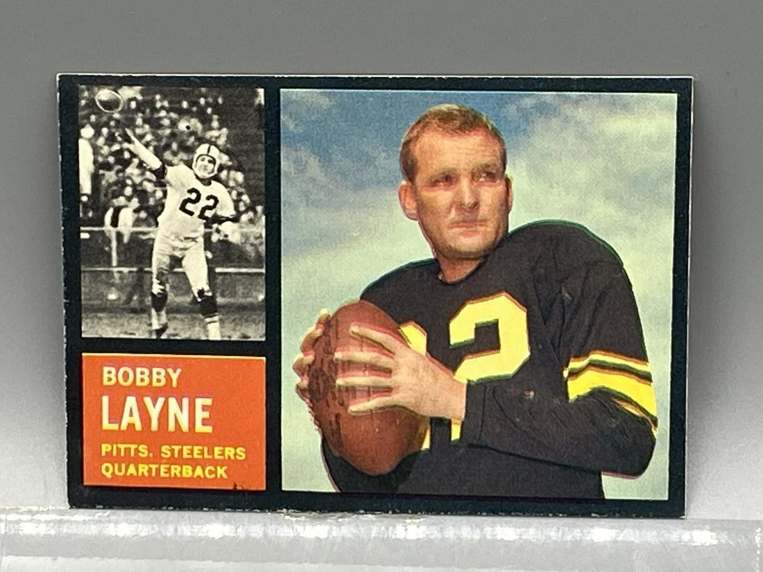 1962 Topps Bobby Layne #127 HOF Nice (1 of 2)