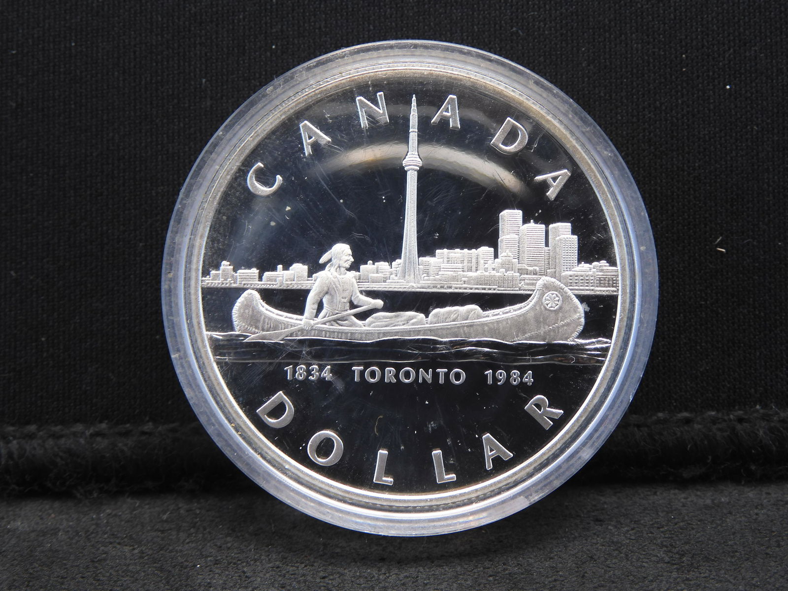 1984 Canadian Silver Dollar - Toronto (1 of 2)