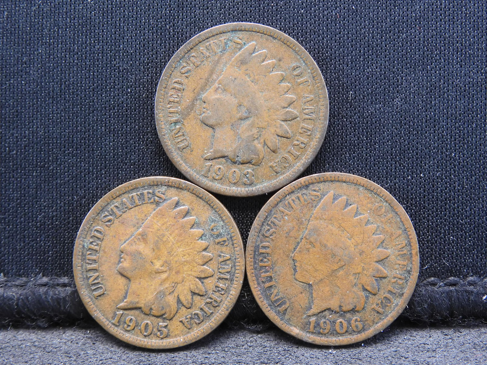 Indian Head Cents - 1903, 1905 & 1906 - Ready to Start (1 of 2)