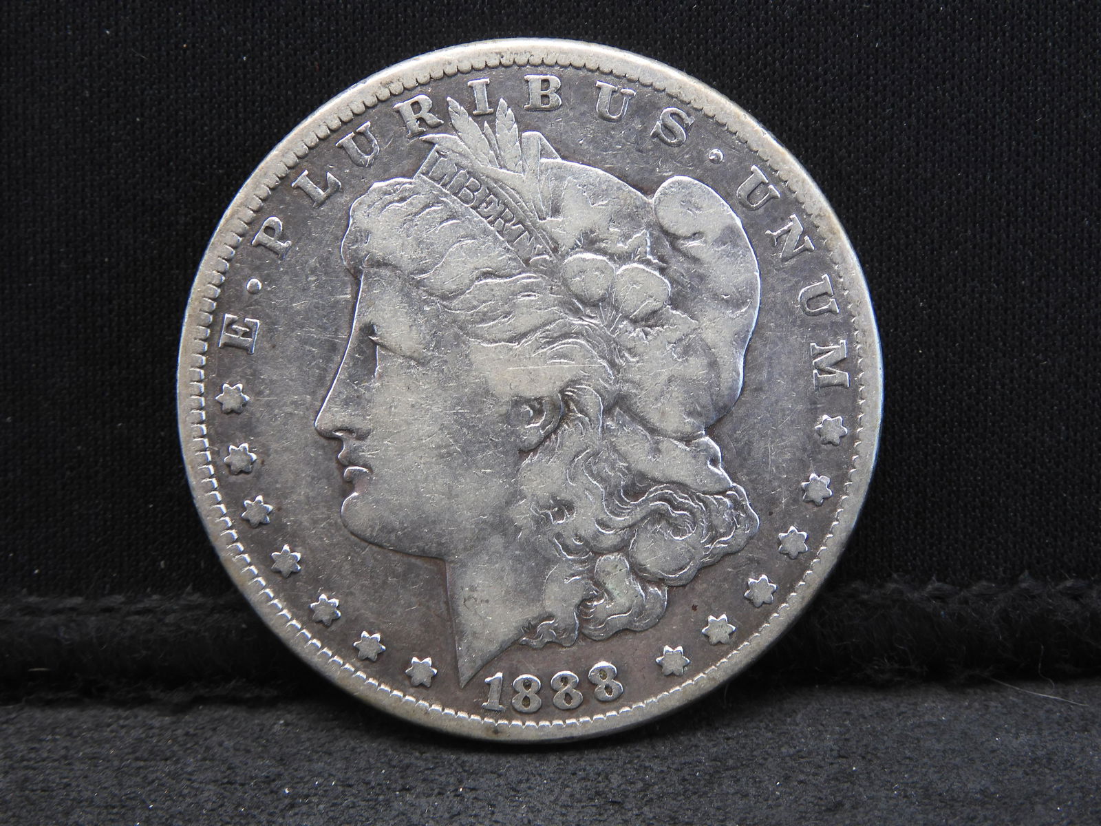 1888-S Morgan Silver Dollar - Key Date!! - VF (1 of 2)