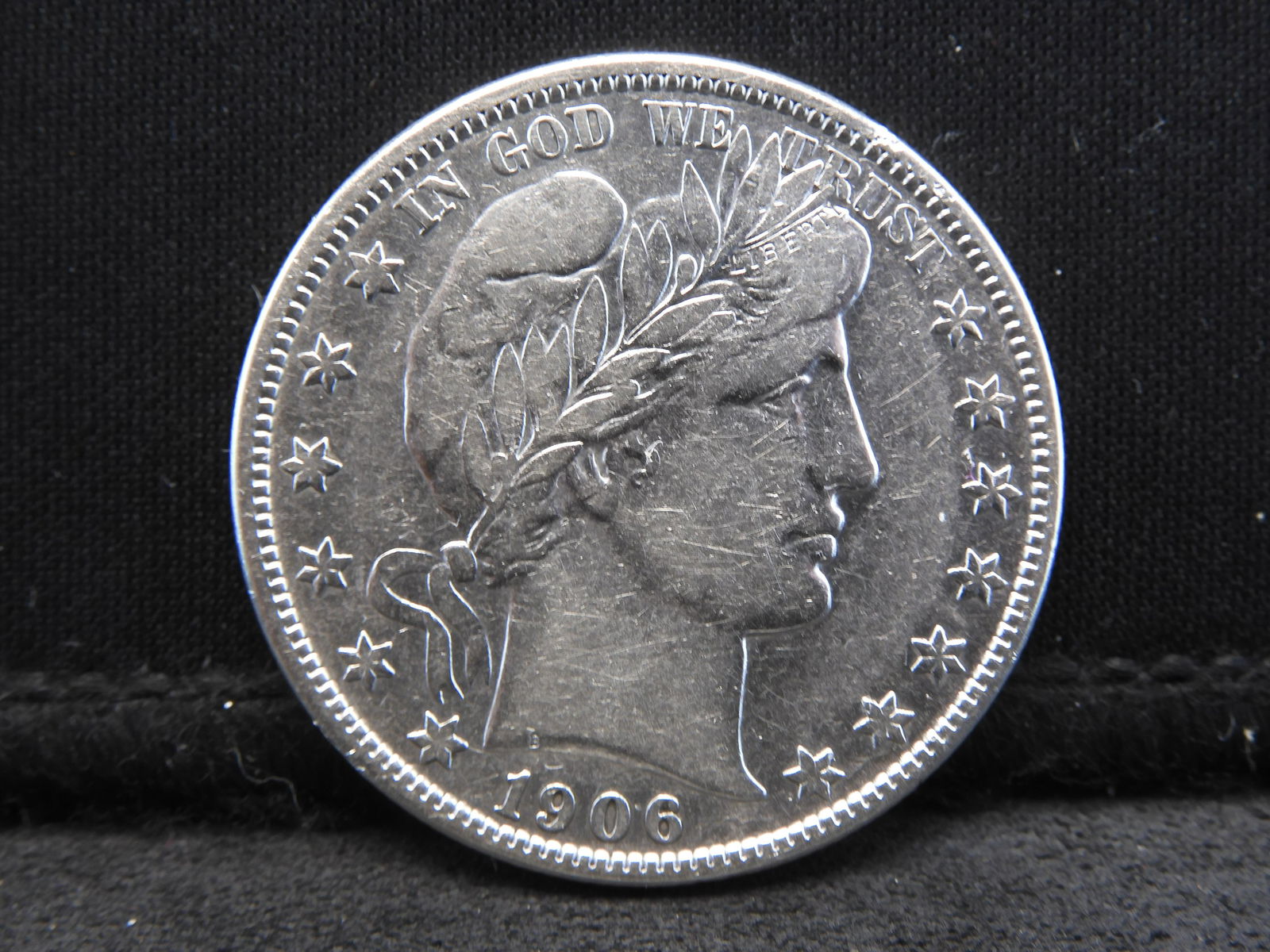 1906-S Barber Silver Half Dollar - Bright & Flashy! (1 of 2)