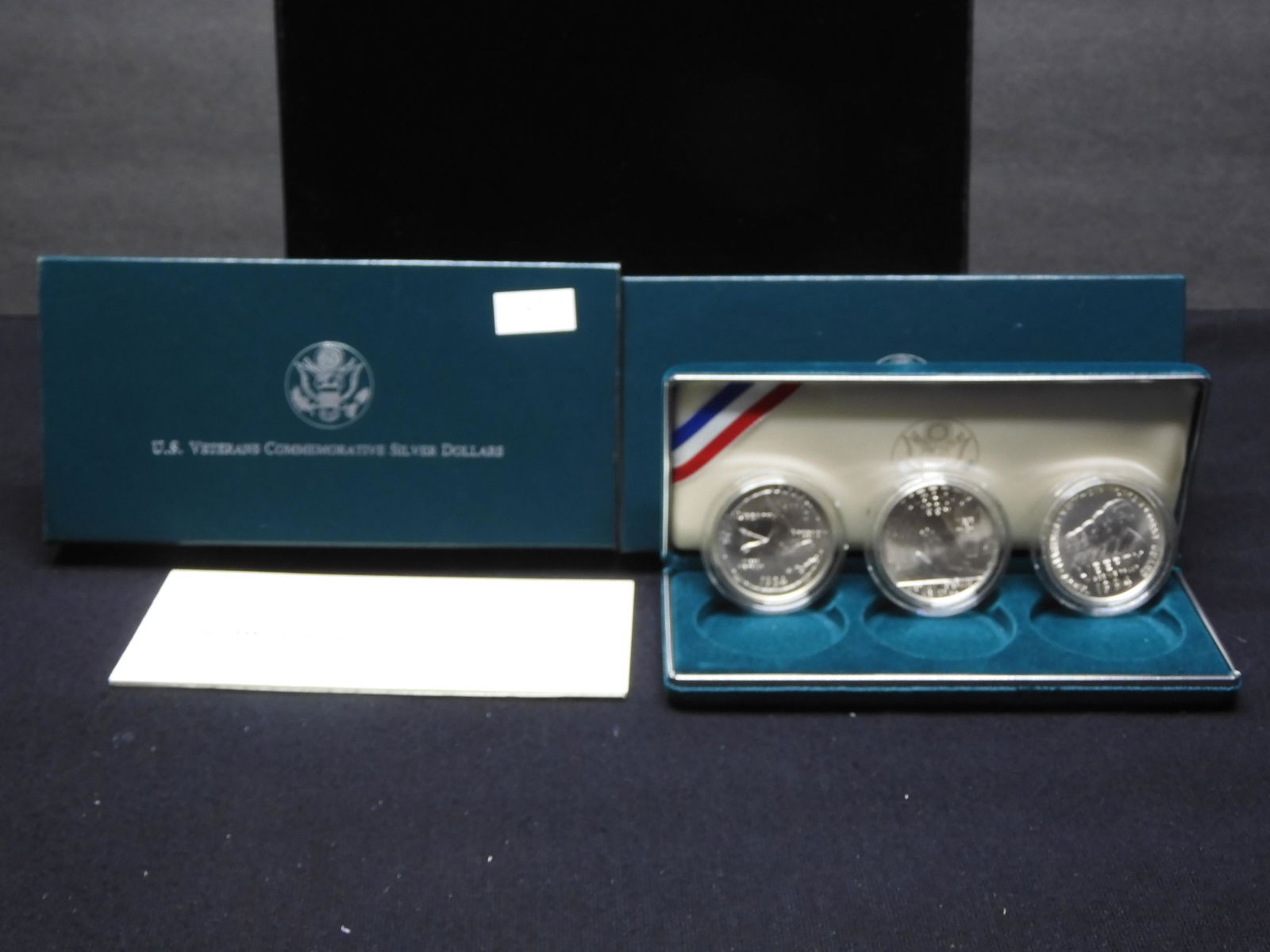 1994-W U.S. Veterans Commem. Uncirculated 3 Silver (1 of 5)