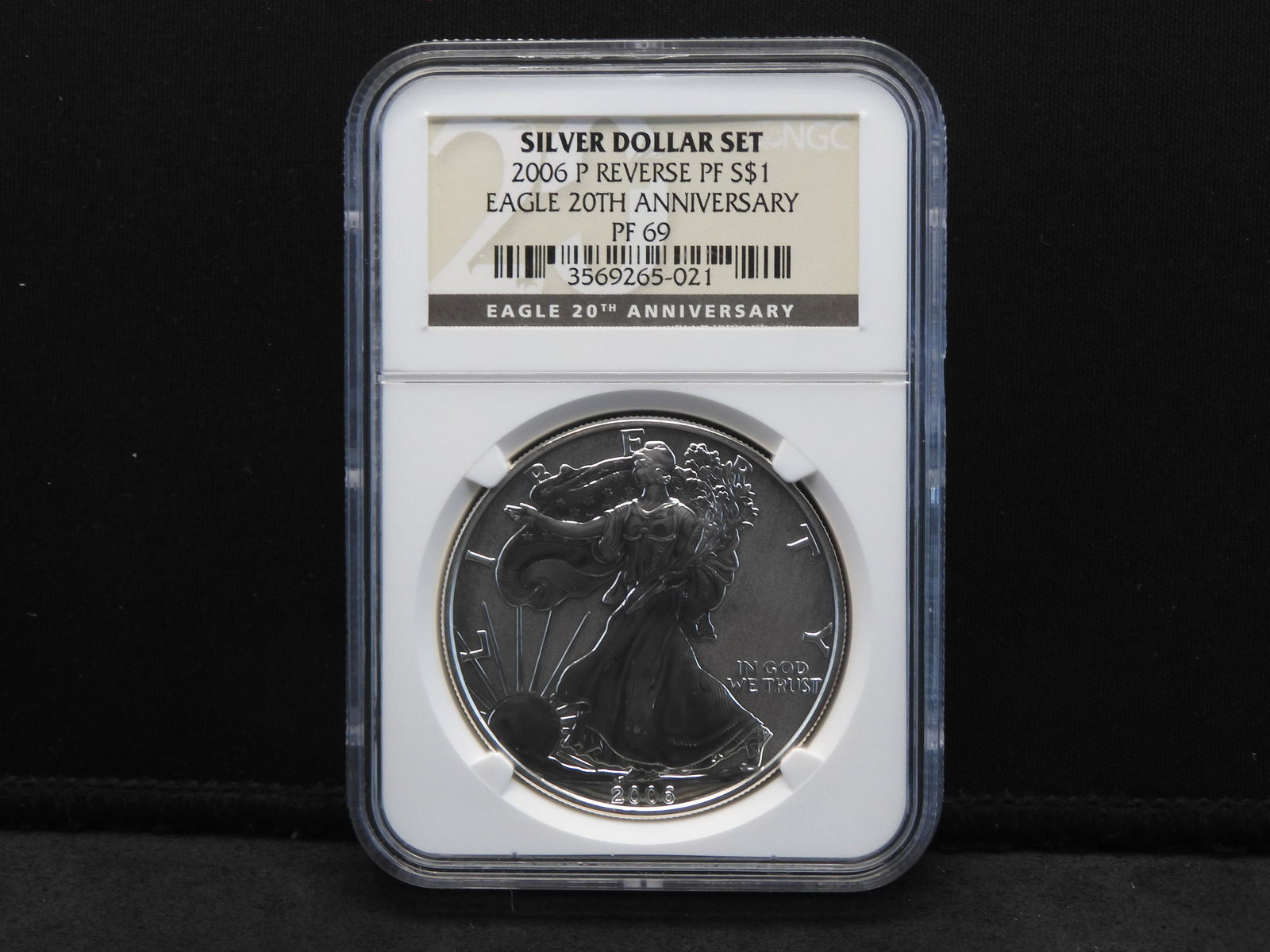 2006-P NGC PF69 Reverse Proof - 20th Anniversary (1 of 4)