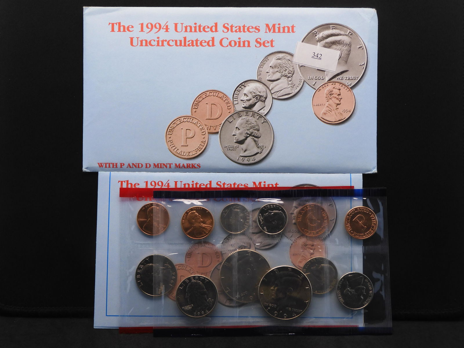 1994 U.S. Uncirculated P & D Mint Set OGP (1 of 6)