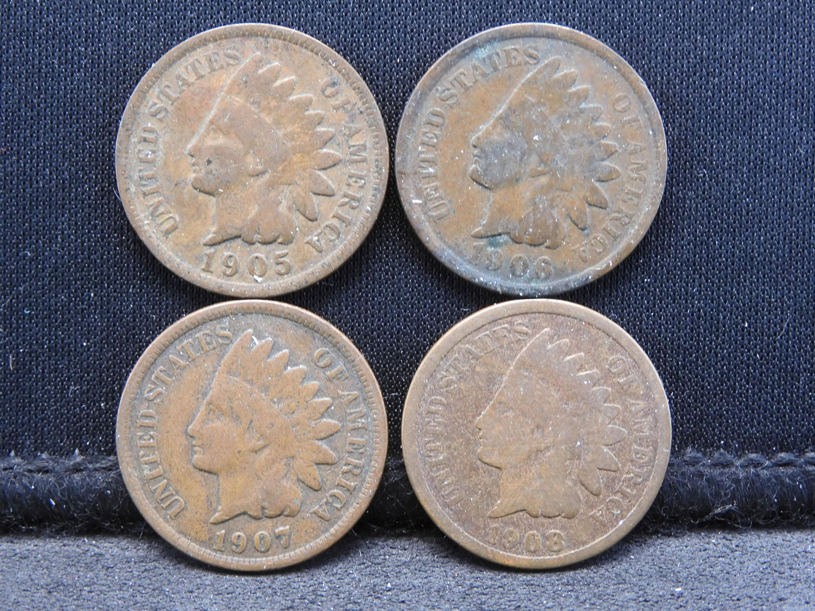 1905 to 1908 Indian Head Cents - Great Start To (1 of 2)