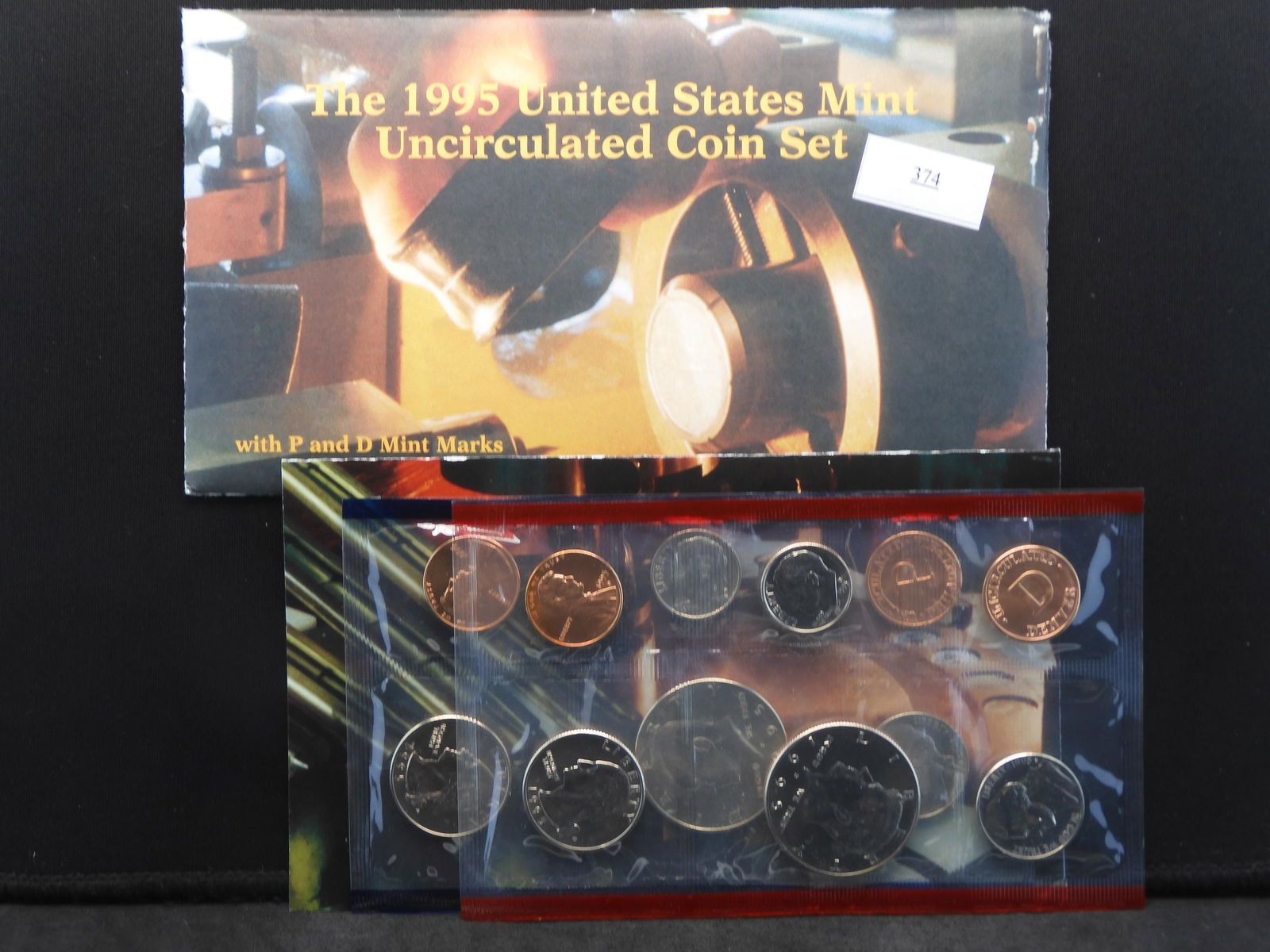 1995 U.S. Uncirculated P & D Mint Set OGP (1 of 6)