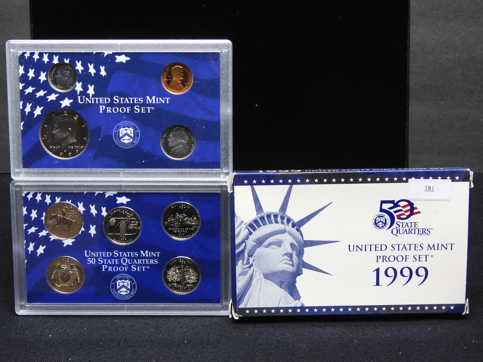 1999-S U.S. Mint Proof Set OGP (1 of 5)