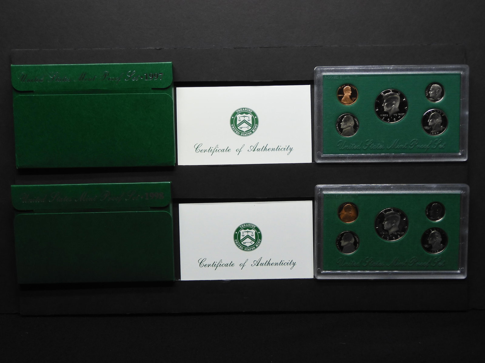 1997-S & 1998-S U.S. Proof Sets - OGP (1 of 7)