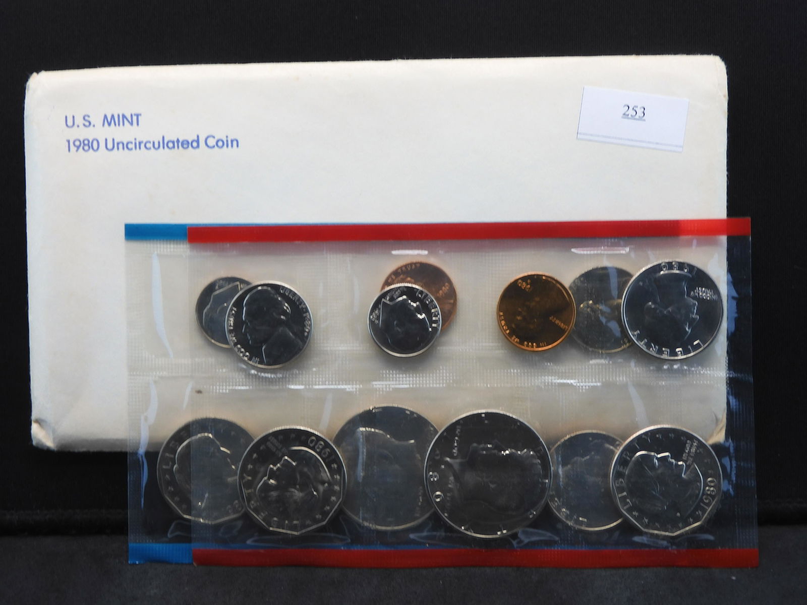 1980 U.S. Uncirculated P & D Mint Set OGP (1 of 5)