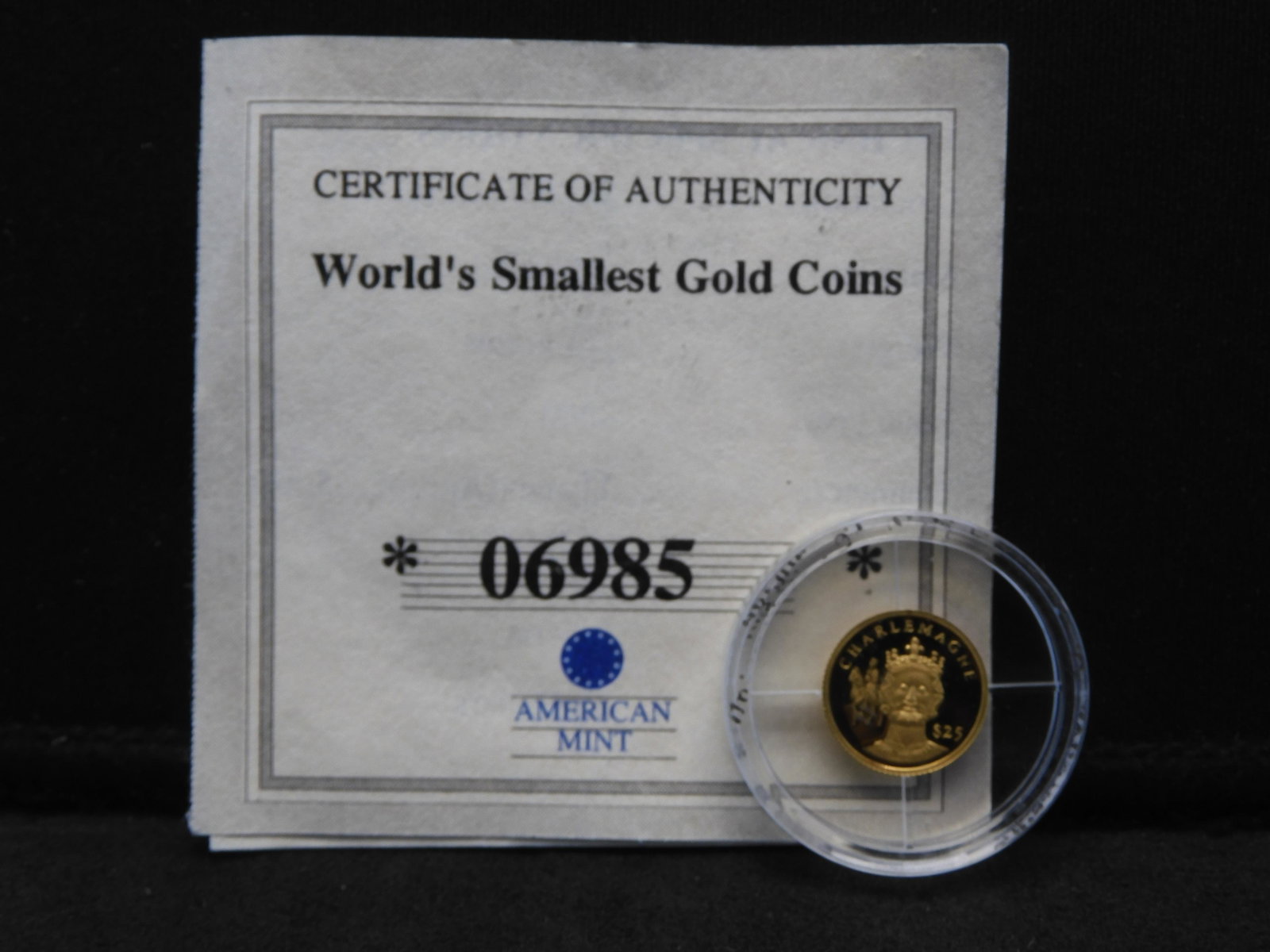 2000 Liberia $25 Proof .999 Gold  .73 Grams - World's (1 of 4)