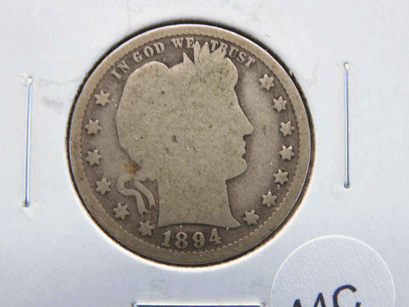 1894-S Barber 25c. (1 of 3)