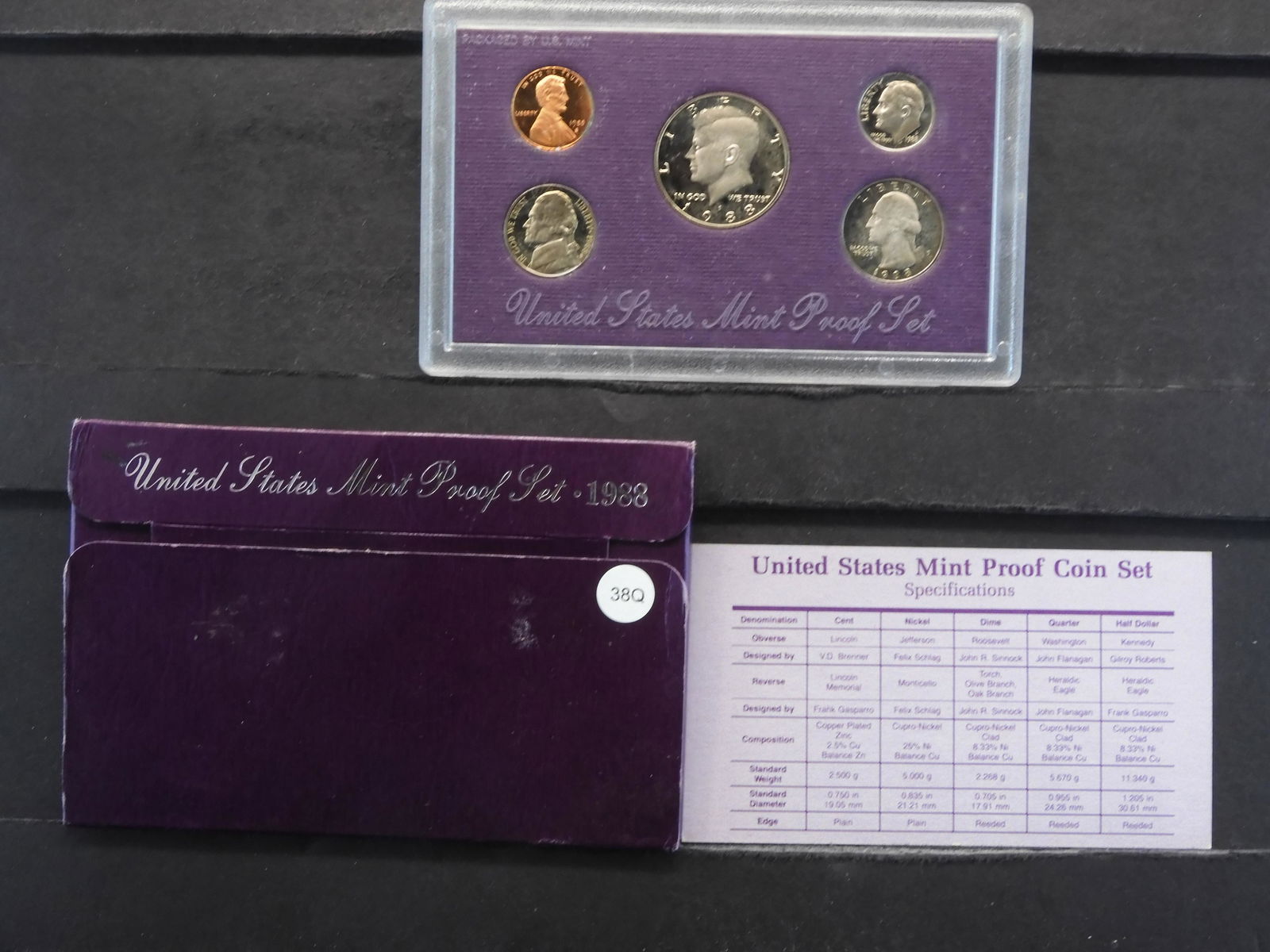1988-S US Mint Proof Set (1 of 4)