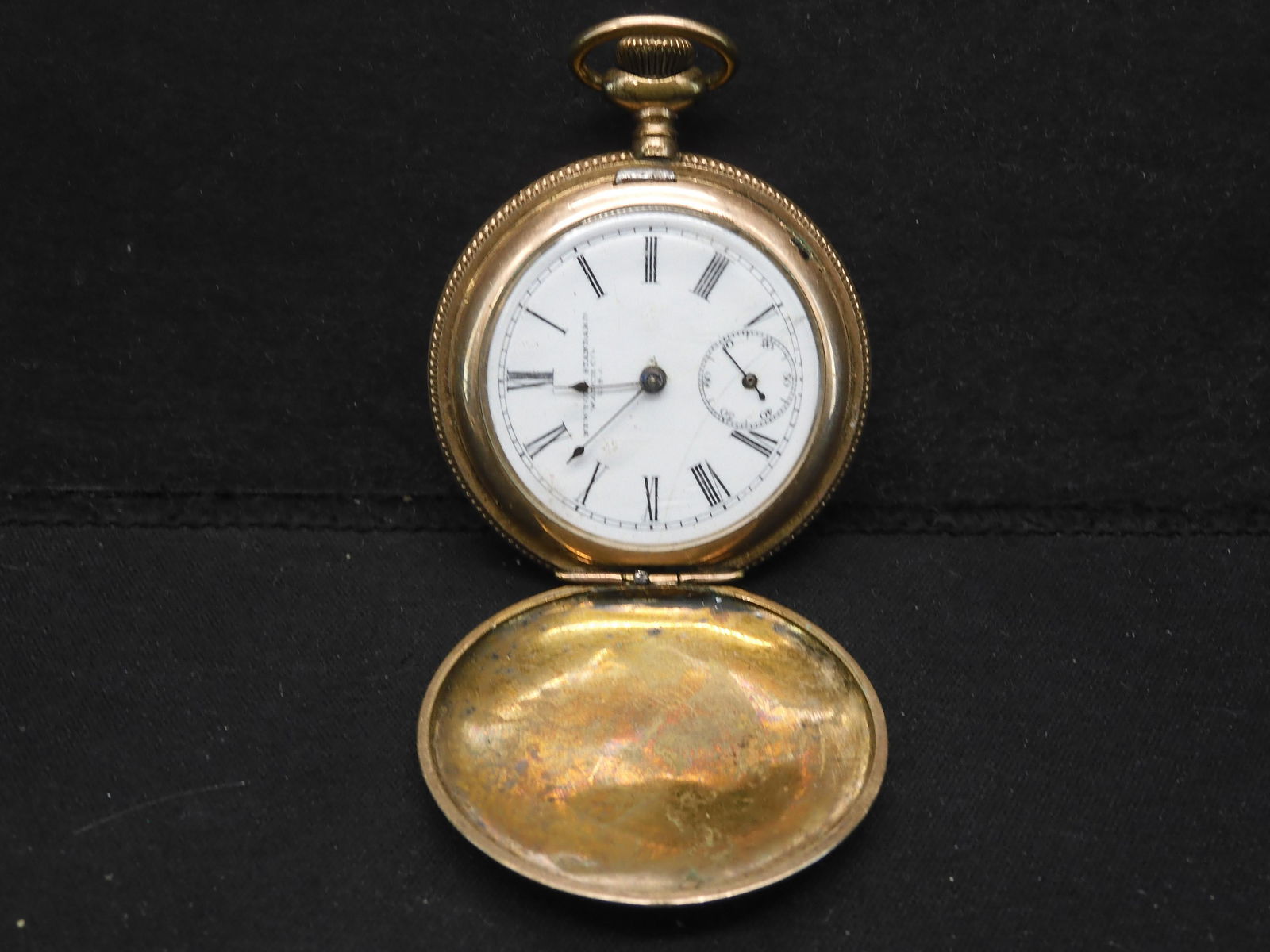 New York Standard Watch Co. USA Pocket Watch (1 of 5)