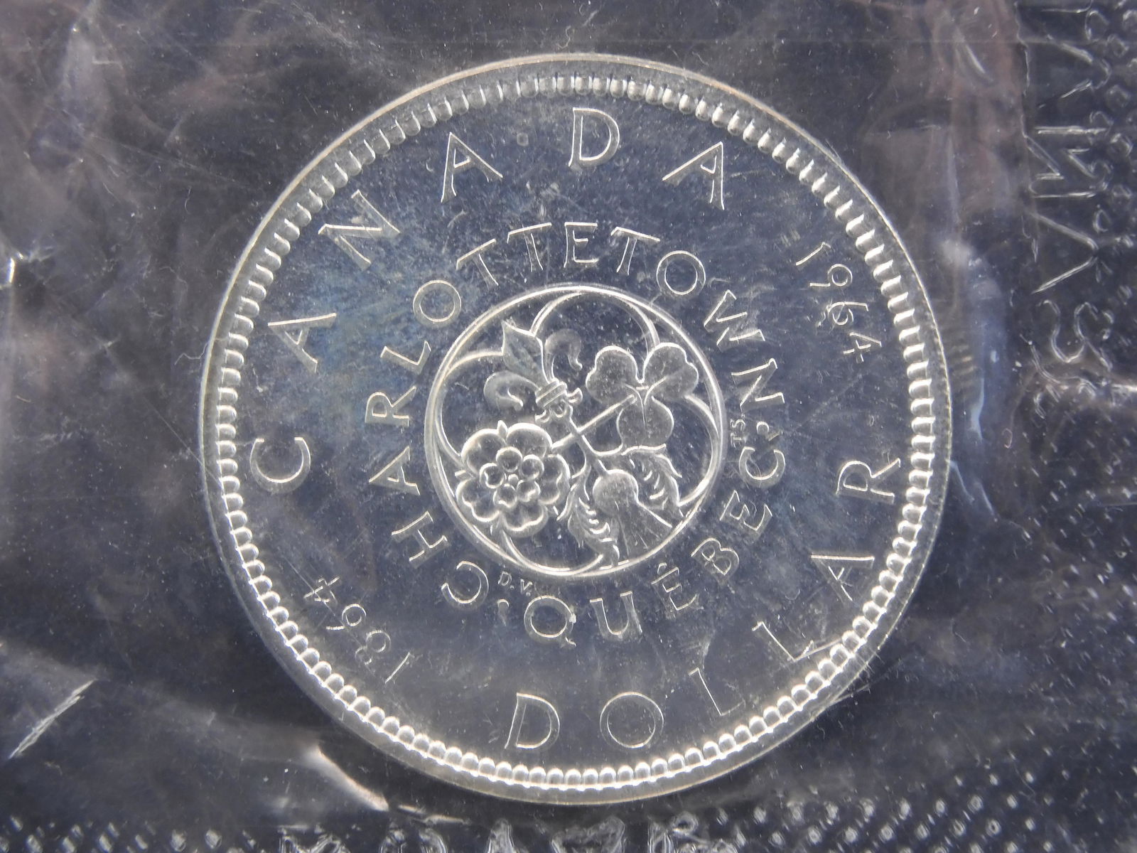1964  BU (SILVER/80%) CANADA DOLLAR (1 of 2)