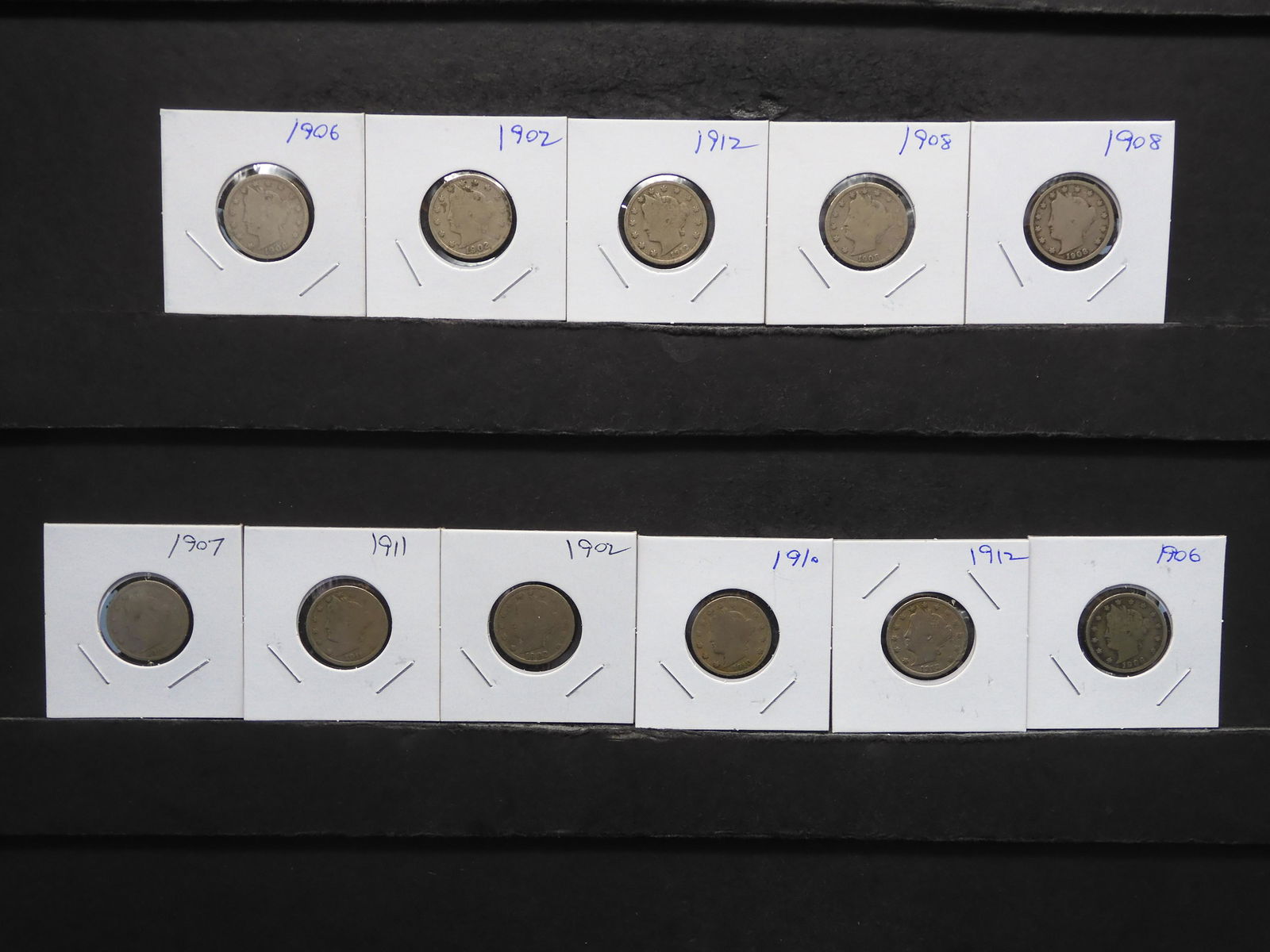 11 Random Years Liberty V Nickels (1 of 6)