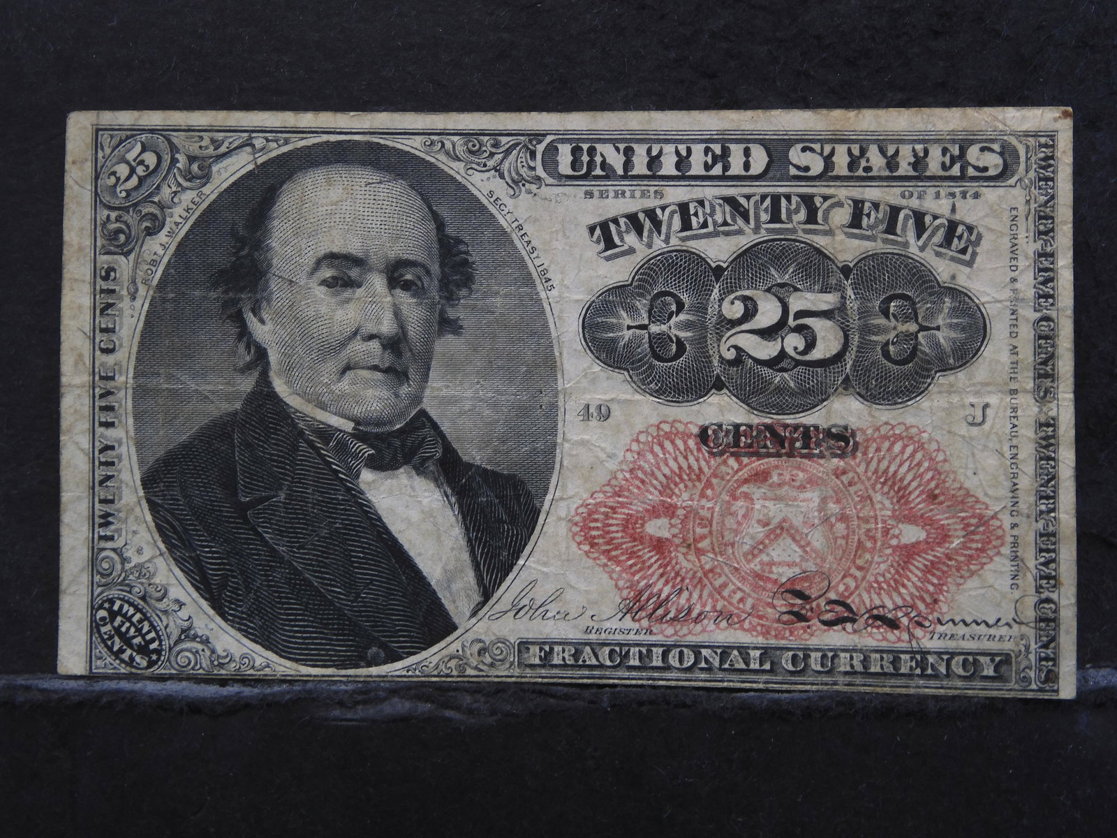 25 Cent Fractional Currency: 25 Cent Fractional Currency
