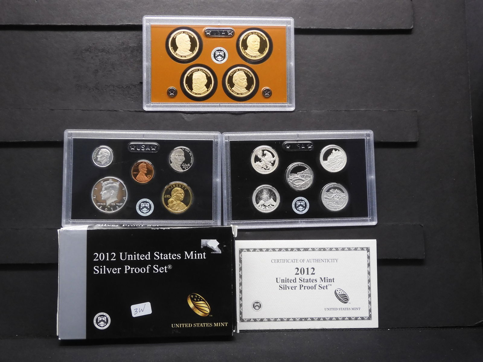 2012-S 14-Piece U.S. Mint Silver Proof Set . (1 of 8)