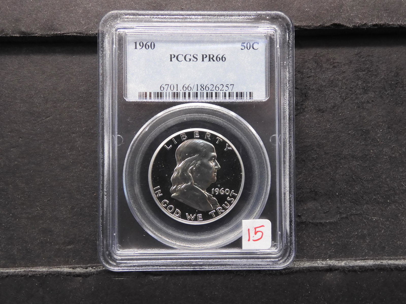 1960 Franklin Half Dollar - PCGS - PR 66 (1 of 4)
