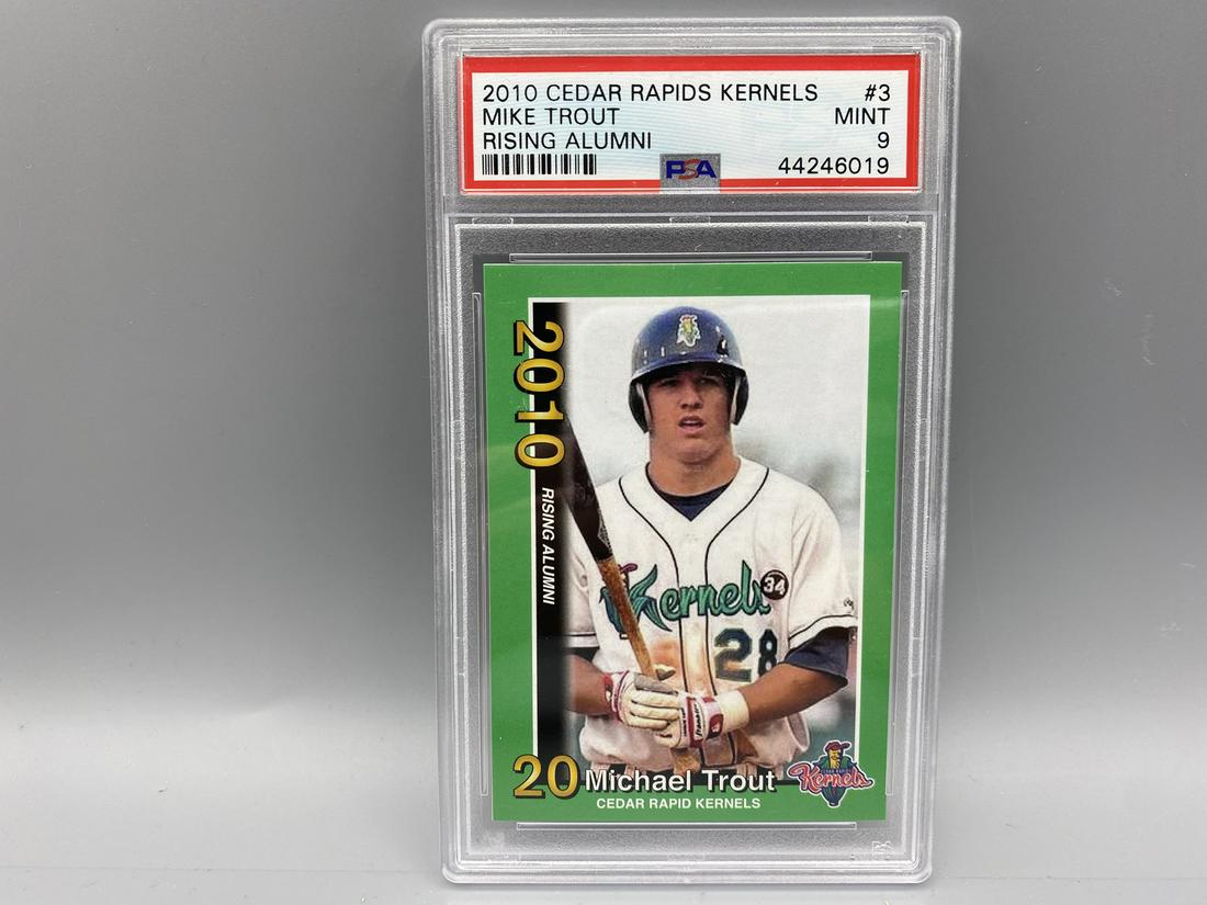 2010 Cedar Rapids Kernels Mike Trout Rising Alumni #3 (1 of 2)
