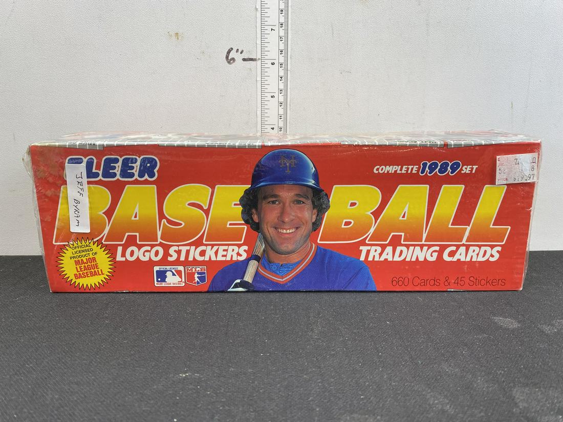1989 Fleer Baseball Factory Sealed Set (1 of 3)