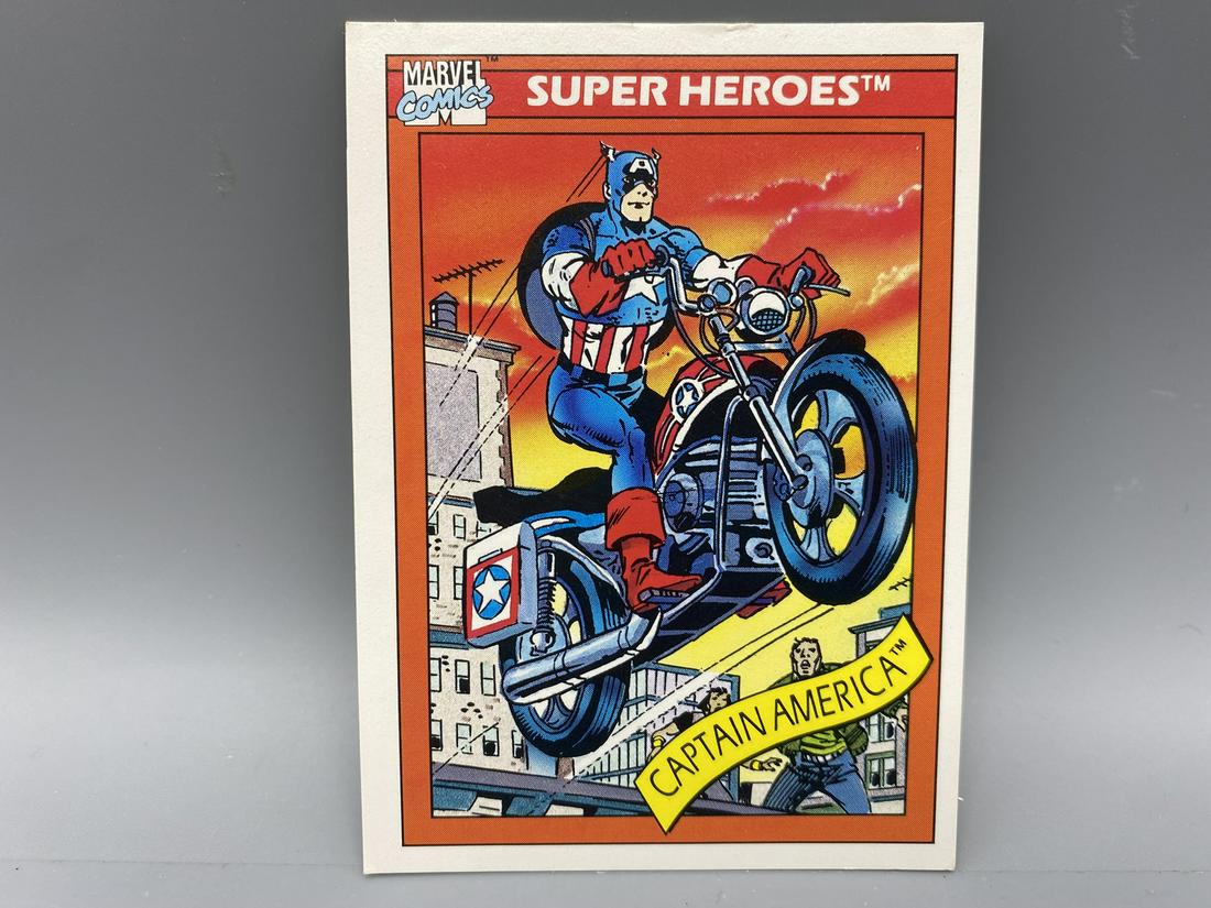 1990 Impel Marvel Comics Captain America #31: 1990 Impel Marvel Comics Captain America #31