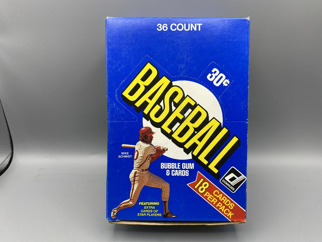 1981 Donruss First Edition Baseball Unopened Box - 36 (1 of 2)