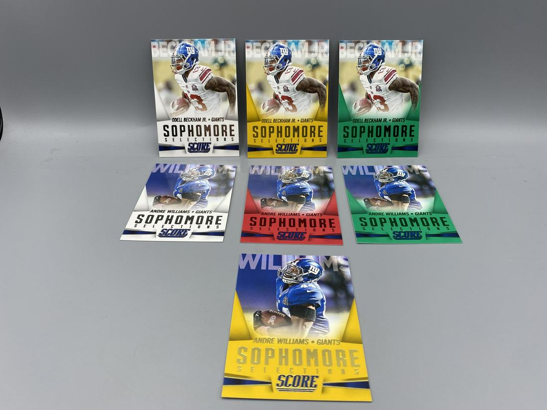 2015 Score Football Sophmore Selections Odell Beckham (1 of 2)