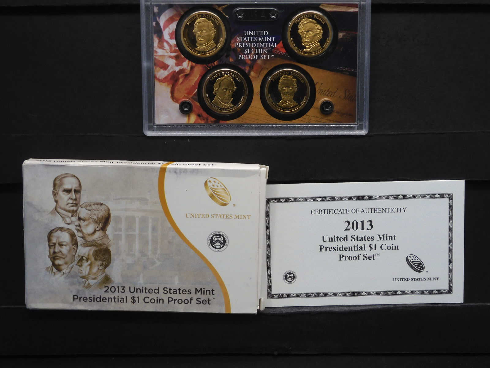 2013-S Presidential $1 US Mint Proof Set (1 of 4)
