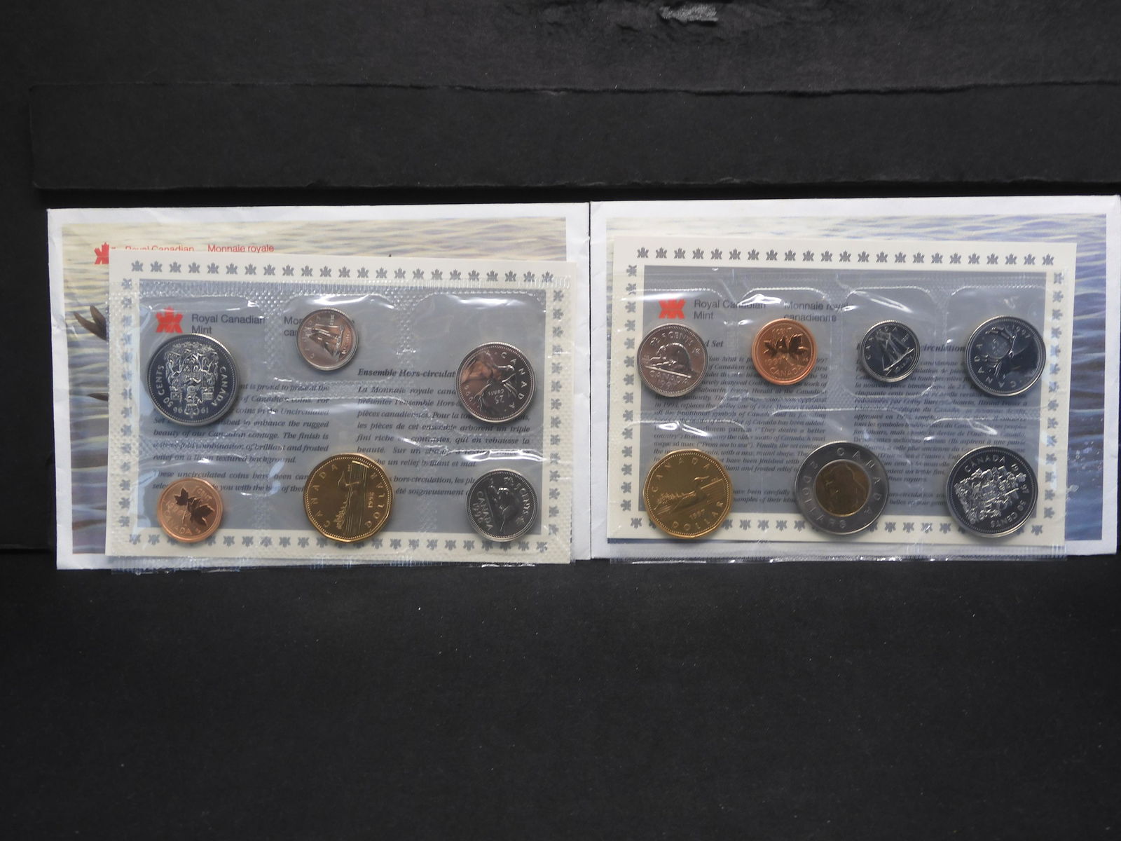 1996 and 1997 Canada 7-coin Mint Sets in original mint (1 of 5)